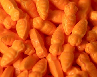Carrot Shaped Sprinkles (1/2 Cup and 1lb Sizes) Candy Decor for Cakes & Baking by Krazy Sprinkles