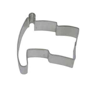 3.25&quot; Flag USA Stainless Steel Cookie Cutter | For Fondant, Cookie Dough, Chocolate, Marzipan and even Crafting Clay from Bakell