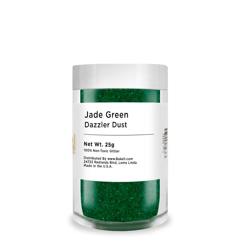 Jade Green Decorating Glitter by the Case