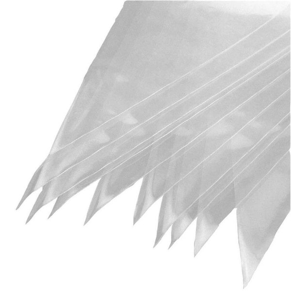 100pcs Buttercream Icing Clear Disposable Bags | Baking and Cake Decorating Tools