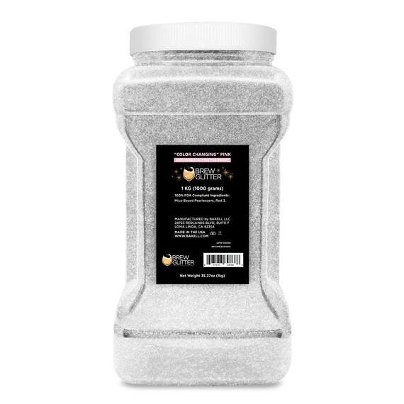 BREW GLITTER White Edible Glitter For Drinks, Cocktails