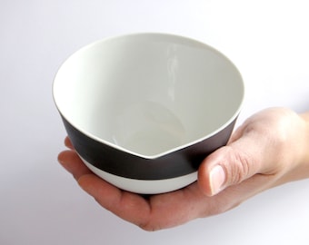 Porcelain bowl BLACKBOARD & CHALK, small