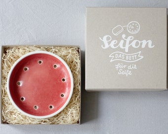 Soap dish SEIFON red