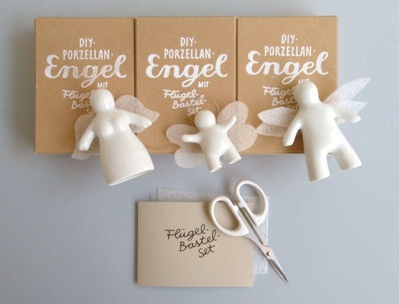 FAMILY ENGEL DIY Porcelain Angel image 1