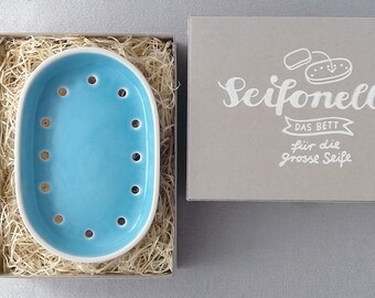 Soap dish SEIFONELLA turquoise