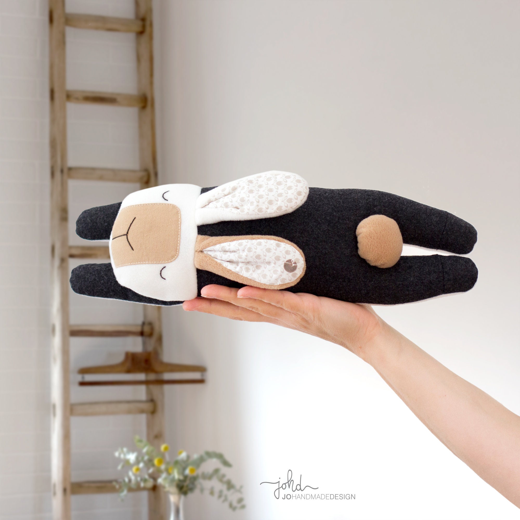 Flying Rabbit - Soft Toy Sewing Pattern - Etsy