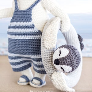 PATTERN Summer Outfit for Elia & Gin amigurumi digital crochet pattern PDF file image 5