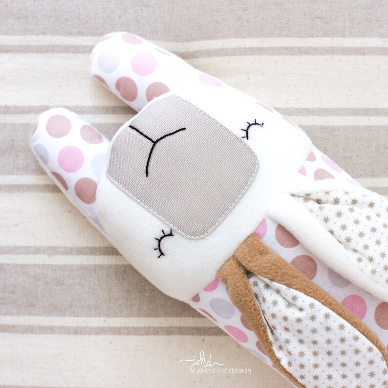 Flying Rabbit Soft Toy Sewing Pattern image 7