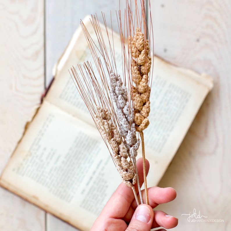 EAR of WHEAT Crochet Pattern image 3