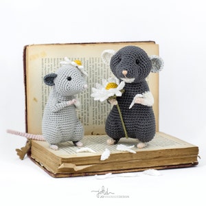 MOUSE CHLOE and the DAISY amigurumi pattern image 6