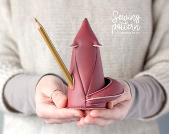 Fox Paperweight / Pen Holder - Digital Sewing Pattern - PDF