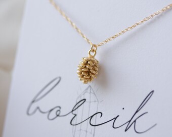 Nature Gift Woodland wood necklace
