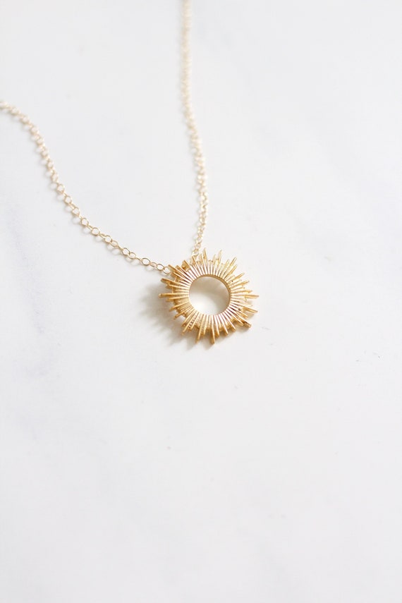collier or soleil collier or soleil