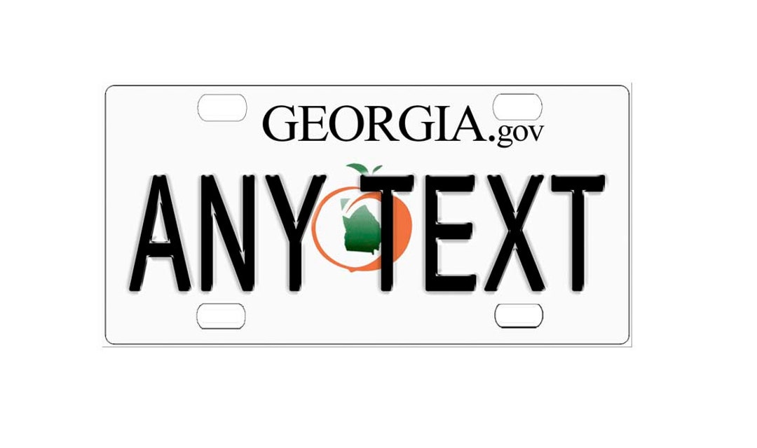 Personalized State License Plate 2007 Novelty Plateprinted
