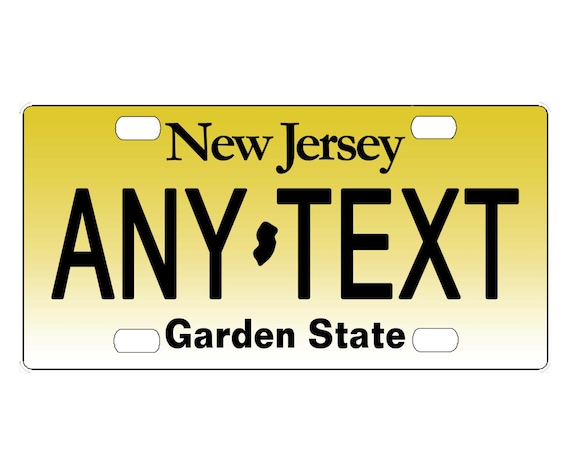 Personalized novelty state license plates deals