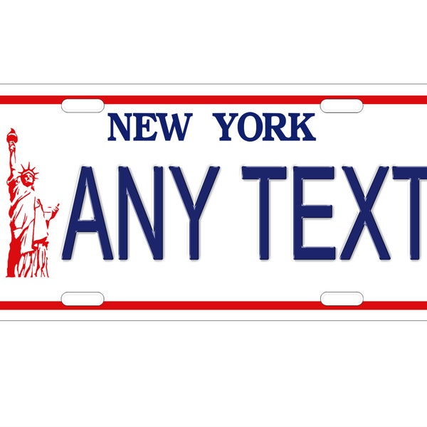 Nyc License Plates Etsy