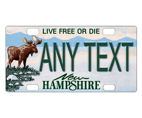 PERSONALIZED CUSTOM ALUMINUM BICYCLE MINI STATE LICENSE PLATE-KANSAS HEARTLAND