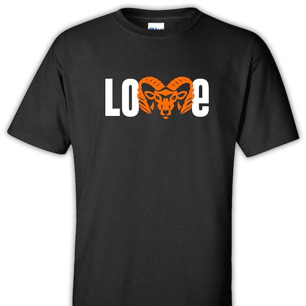 Love Rockford Rams (Michigan) Shirt & More! Toddler, Youth and Adult sizes available!