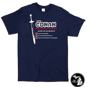 Conan The Barbarian T-Shirt - Retro Vintage Shirt Für Männer Und Frauen