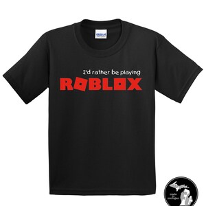 Roblox T Shirt With Personal User Name Kids Shirt Bloxburg Etsy - t shirt roblox fnaf