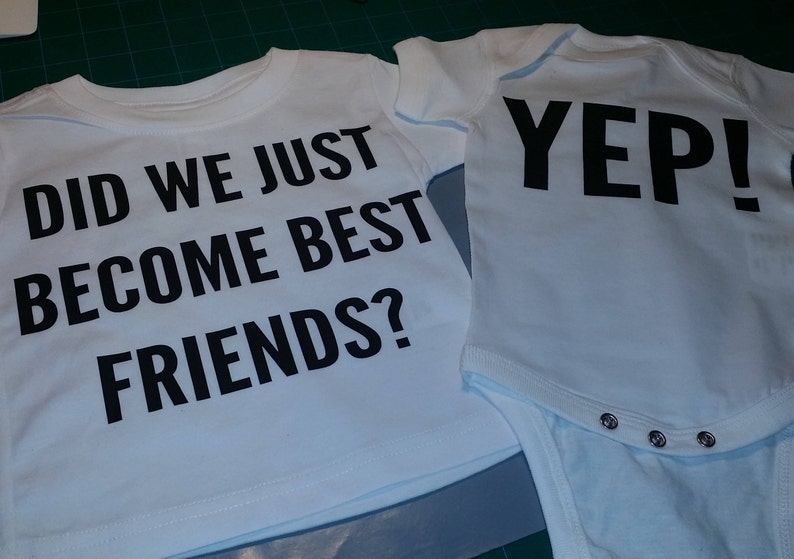 Did We Just Best Friends YEP Set of 2 Shirts Etsy