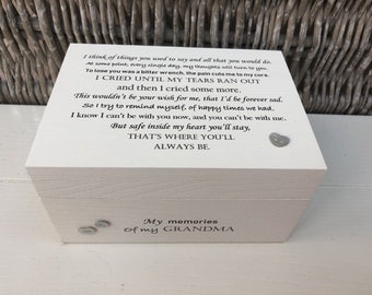 Personalised Nan//Gran,Grandma Photo Album Scrapbook//Memory Gift With Box
