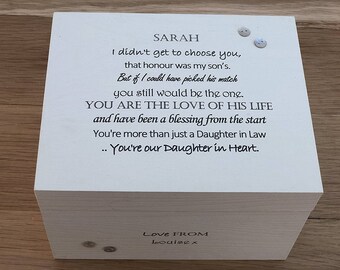 gifts to give daughter in law on wedding day