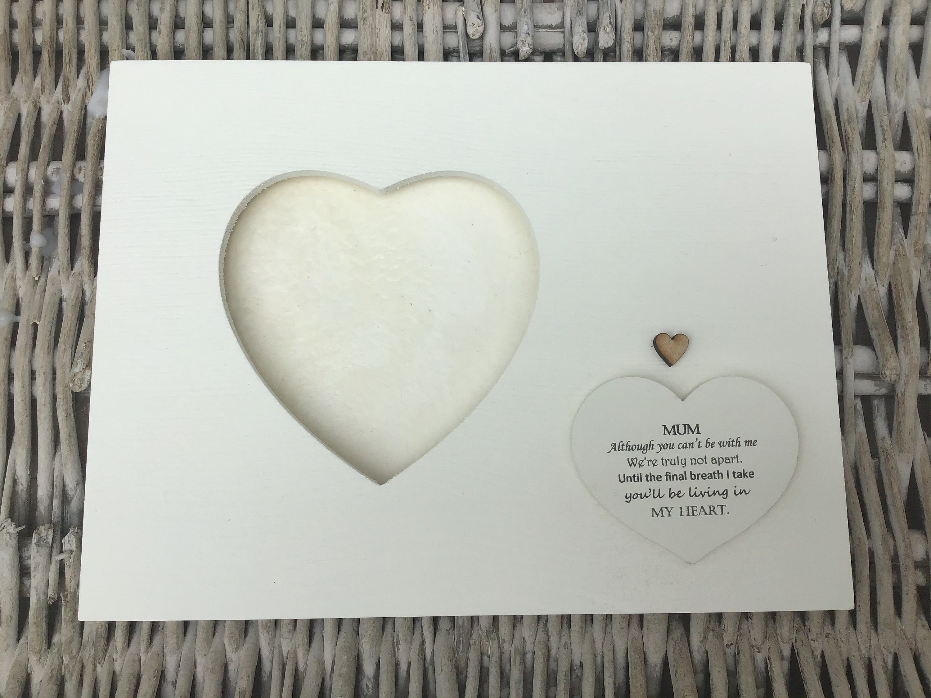 Personalised MEMORIAL PhOTO fRAME in loving MEMORY of MUM Mom Etsy