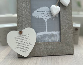 PERSONALISED Special Best Friend Photo Frame Gift Present Special Friend or Loved one. ANY Names you would like 6x4 photo