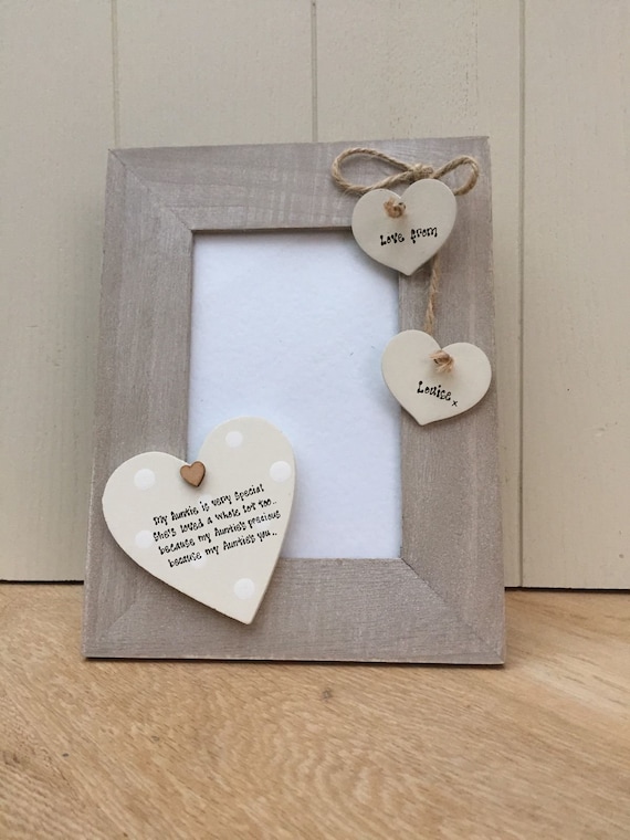 aunty and uncle photo frame