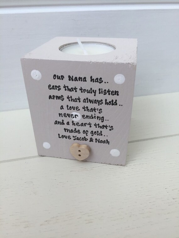 Personalised Mothers Day Card Gran Grandma Granny Nan Nanny Nana Nanna