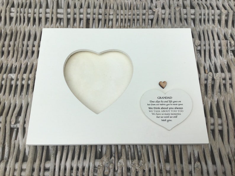 Personalised MEMORIAL Photo fRAME in loving MEMORY of GRANDAD Etsy