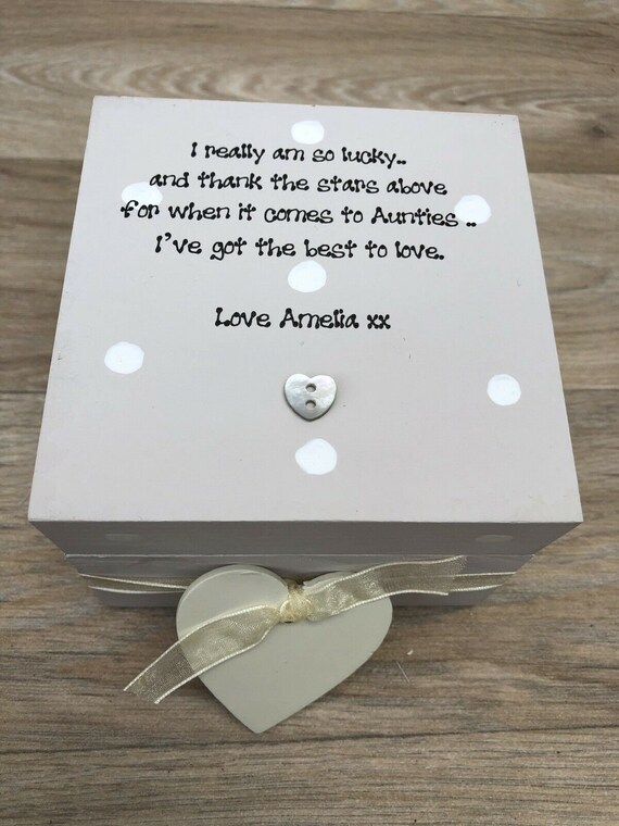 personalised auntie jewellery