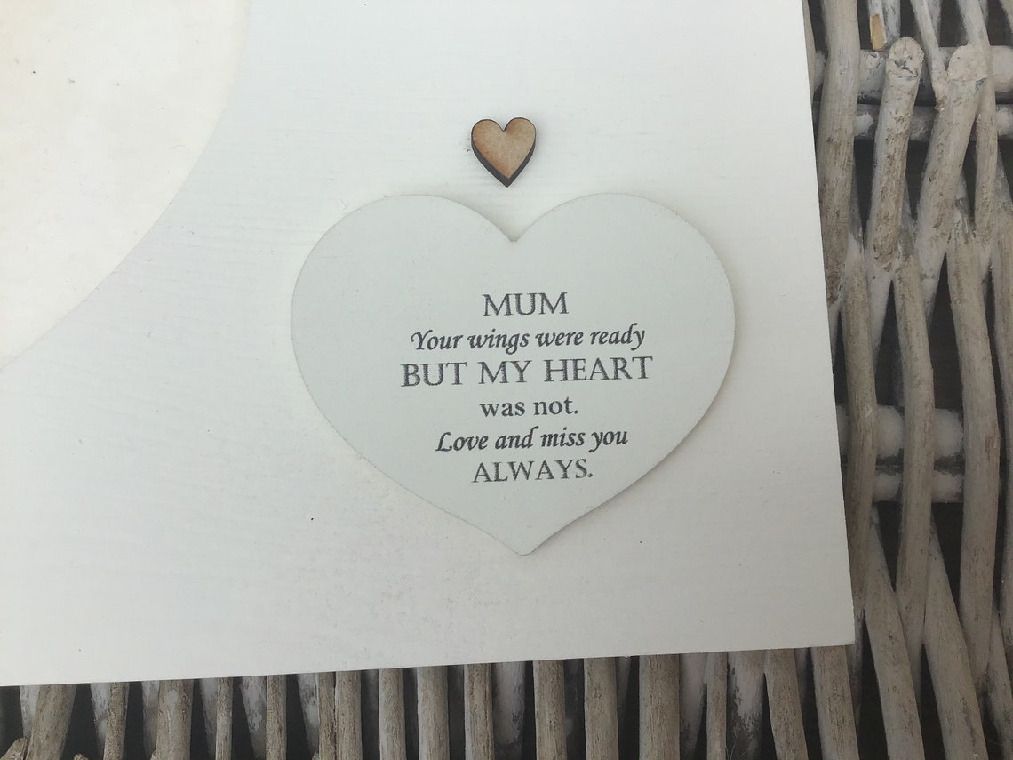 Personalised MEMORIAL PhOTO fRAME in loving MEMORY of MUM Mom | Etsy