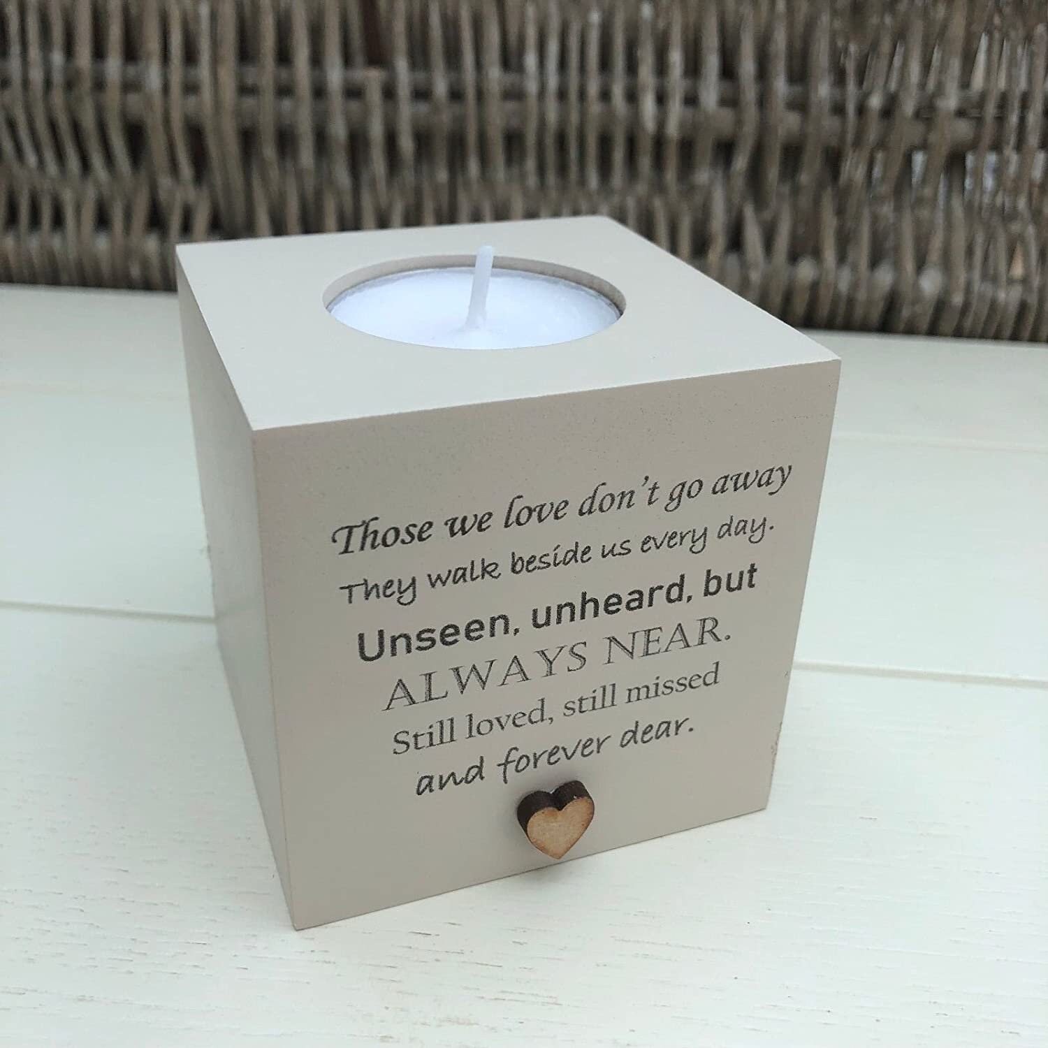 Personalised Candle in Memory of Any Loved One Mum Dad Grandad Etsy