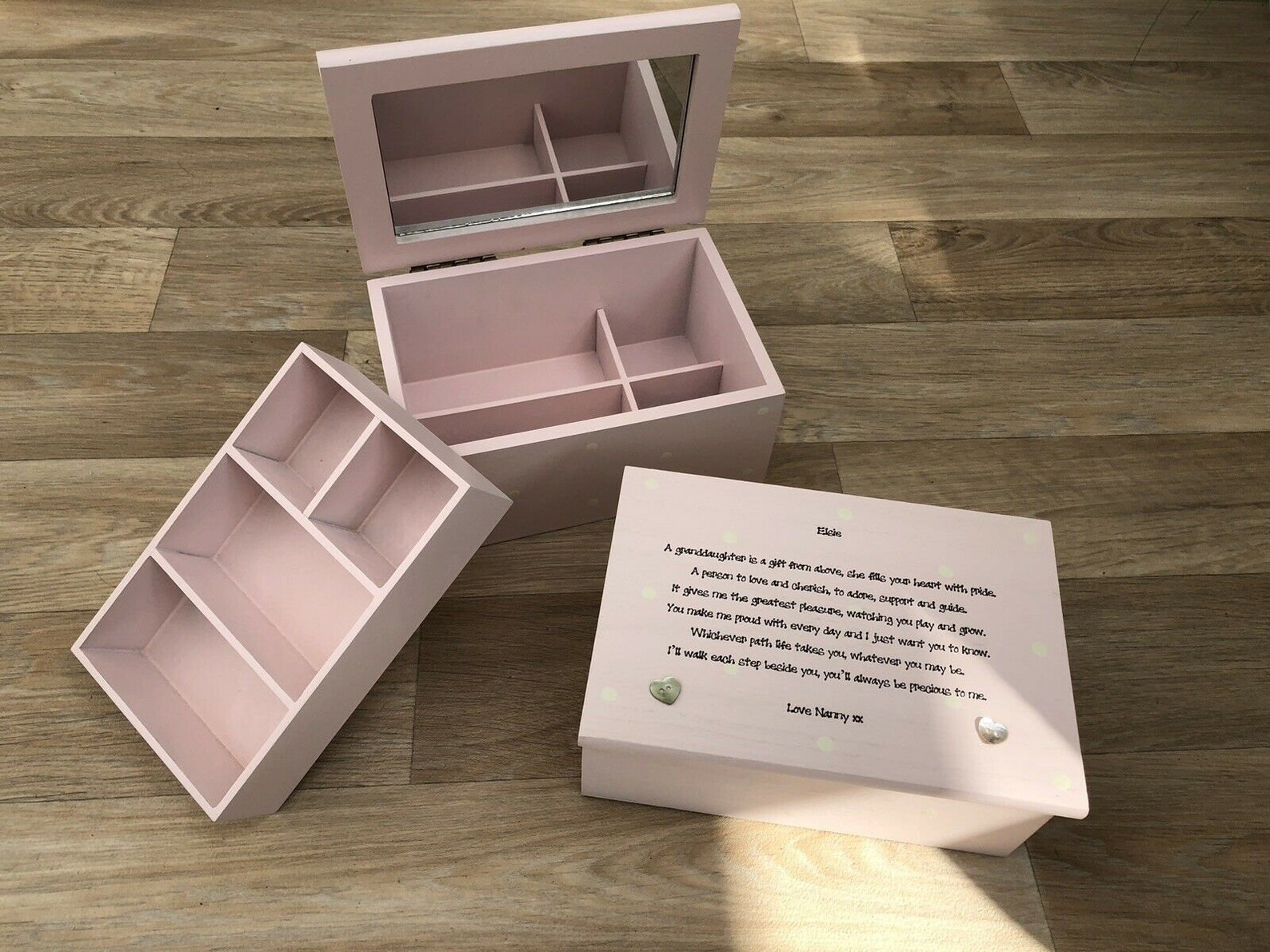 Personalised Jewellery Box GRANDDAUGHTER GIRL Birthday or Etsy
