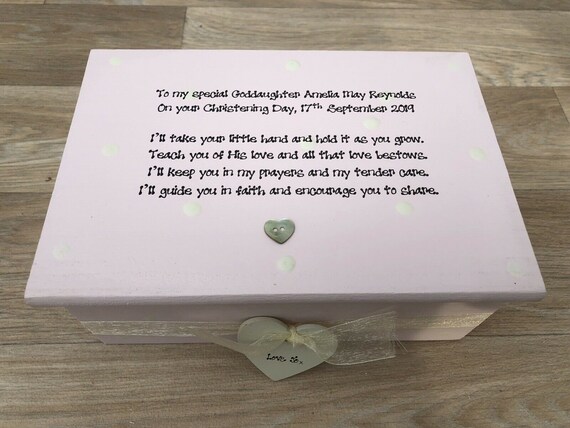 personalised christening jewellery box