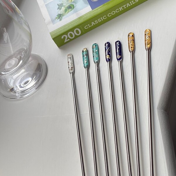 ATimeforTea Cocktail Stirrers Swizzle Stick