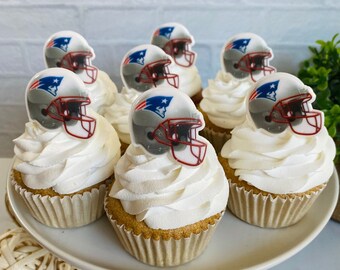 NFL FOOTBALL CUPCAKE Topper Rings for Birthdays, Parties 12 or 24 ...