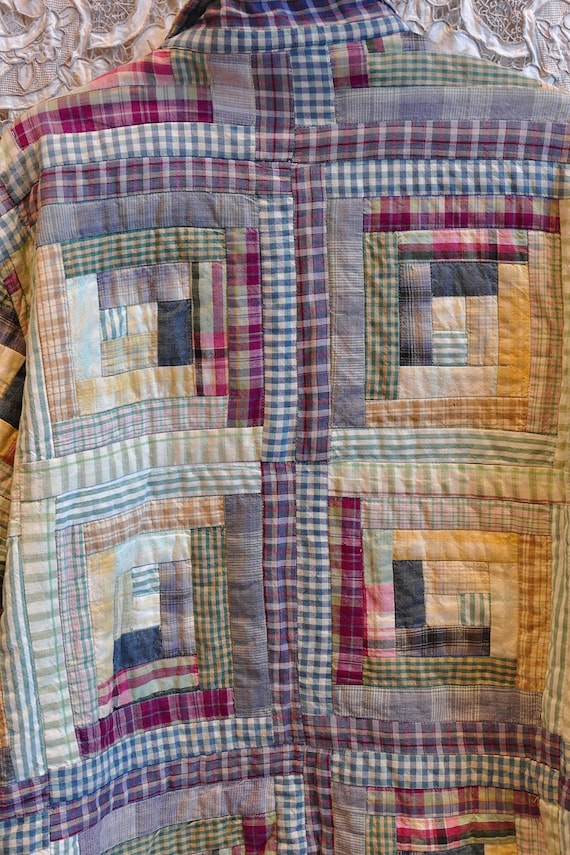 Patchwork Quilt Chore Coat - image 4
