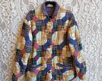Patchwork Quilt Chore Coat