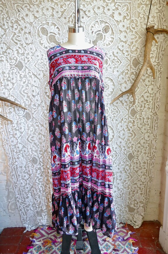 Black gauze dress Gem