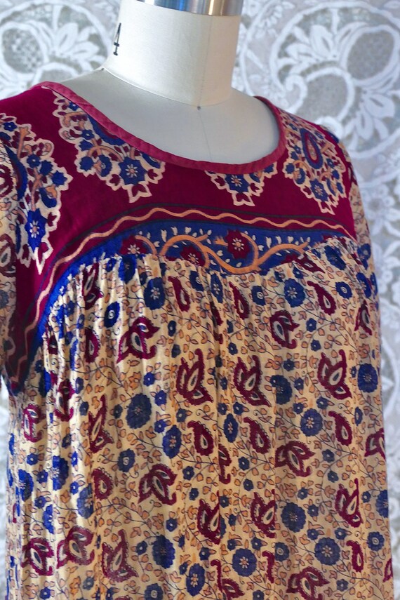 Indian Gauze Cotton Dress - image 4