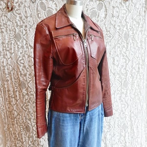 East West Leather Jackets - Etsy