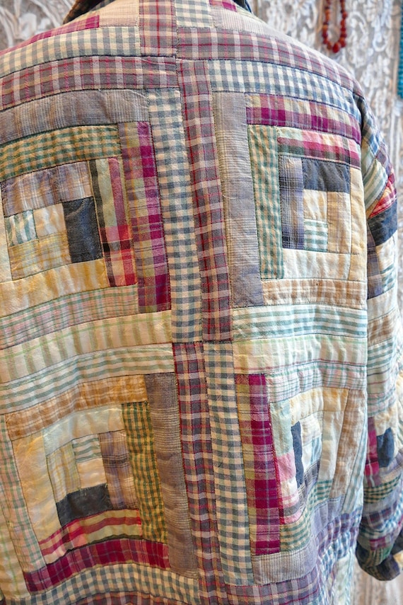 Patchwork Quilt Chore Coat - image 12