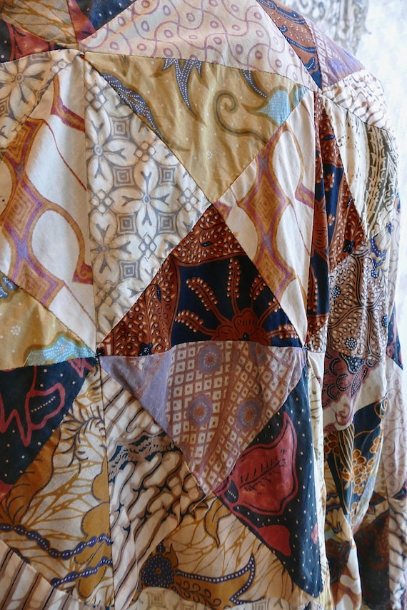 Indonesian Patchwork Woven Jacket - image 10