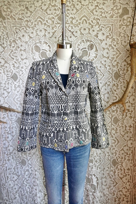 Guatemalan Woven Blazer