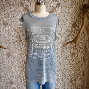 jack daniels t shirt dress Jack Daniels Label Women's Mineral Wash T-Shirt-XLarge