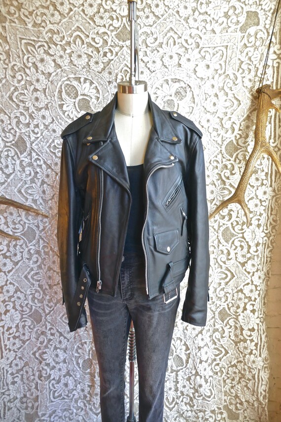 Leather Biker Jacket