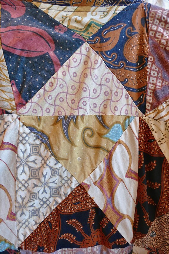 Indonesian Patchwork Woven Jacket - image 5